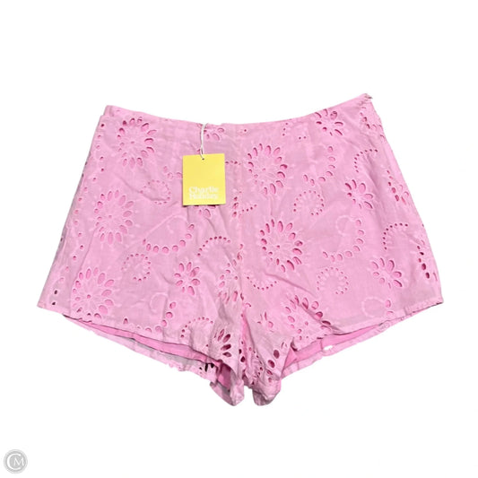 Shorts By Charlie Holiday In Pink, Size: 8