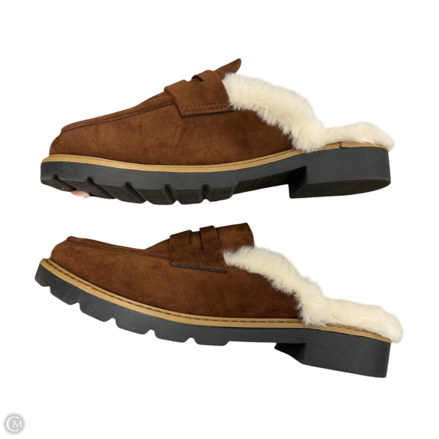 Shoes Heels Platform By Taryn Rose Shoes In Brown, Size: 7