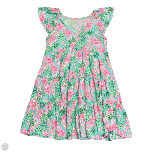 Dress Designer By Lilly Pulitzer In Blue & Pink, Size: M