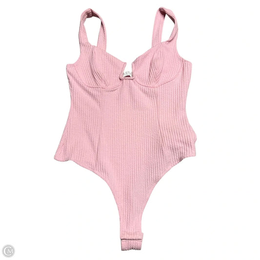 Bodysuit By Astr The Label In Pink, Size: M