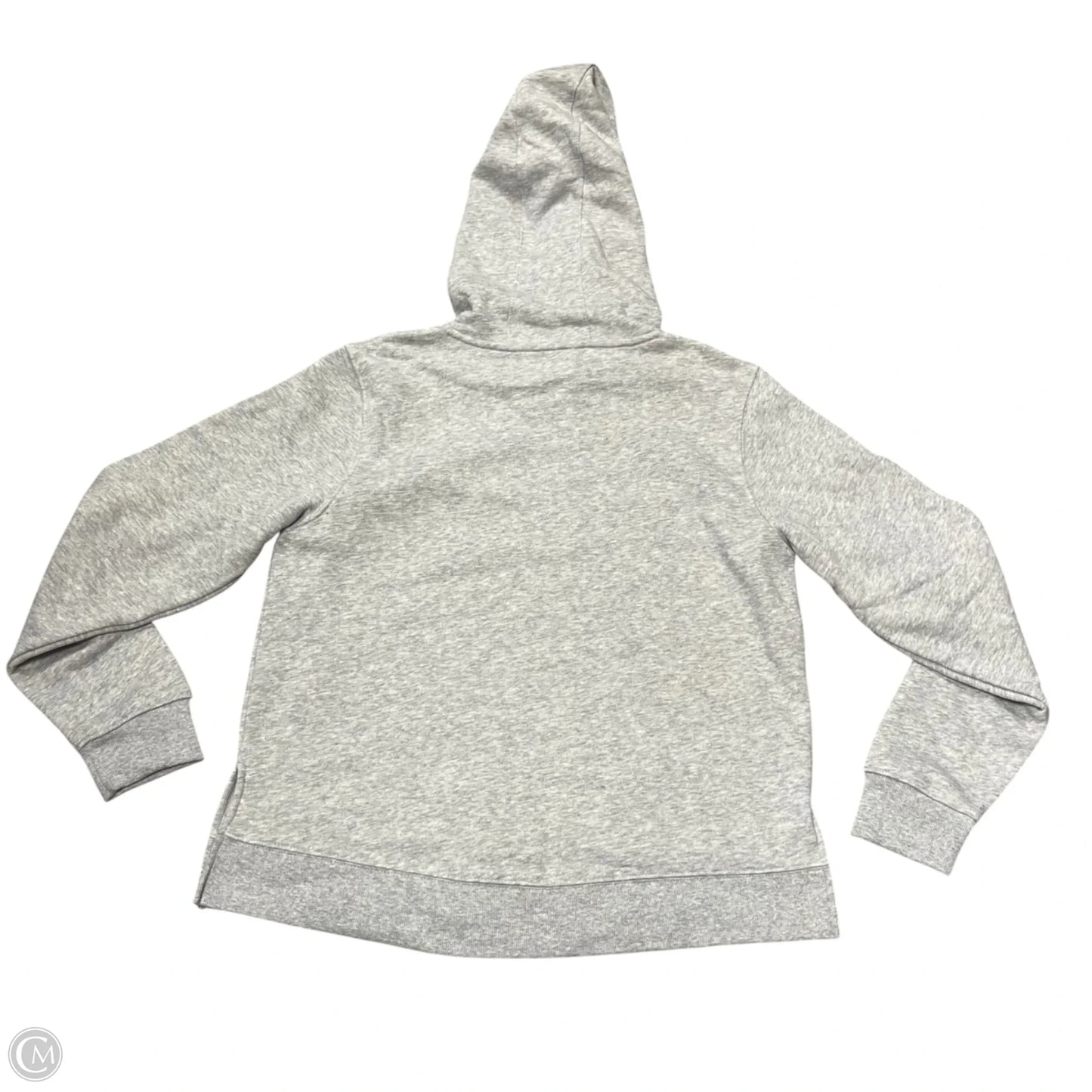 Sweatshirt Hoodie By Tek Gear In Grey, Size: M