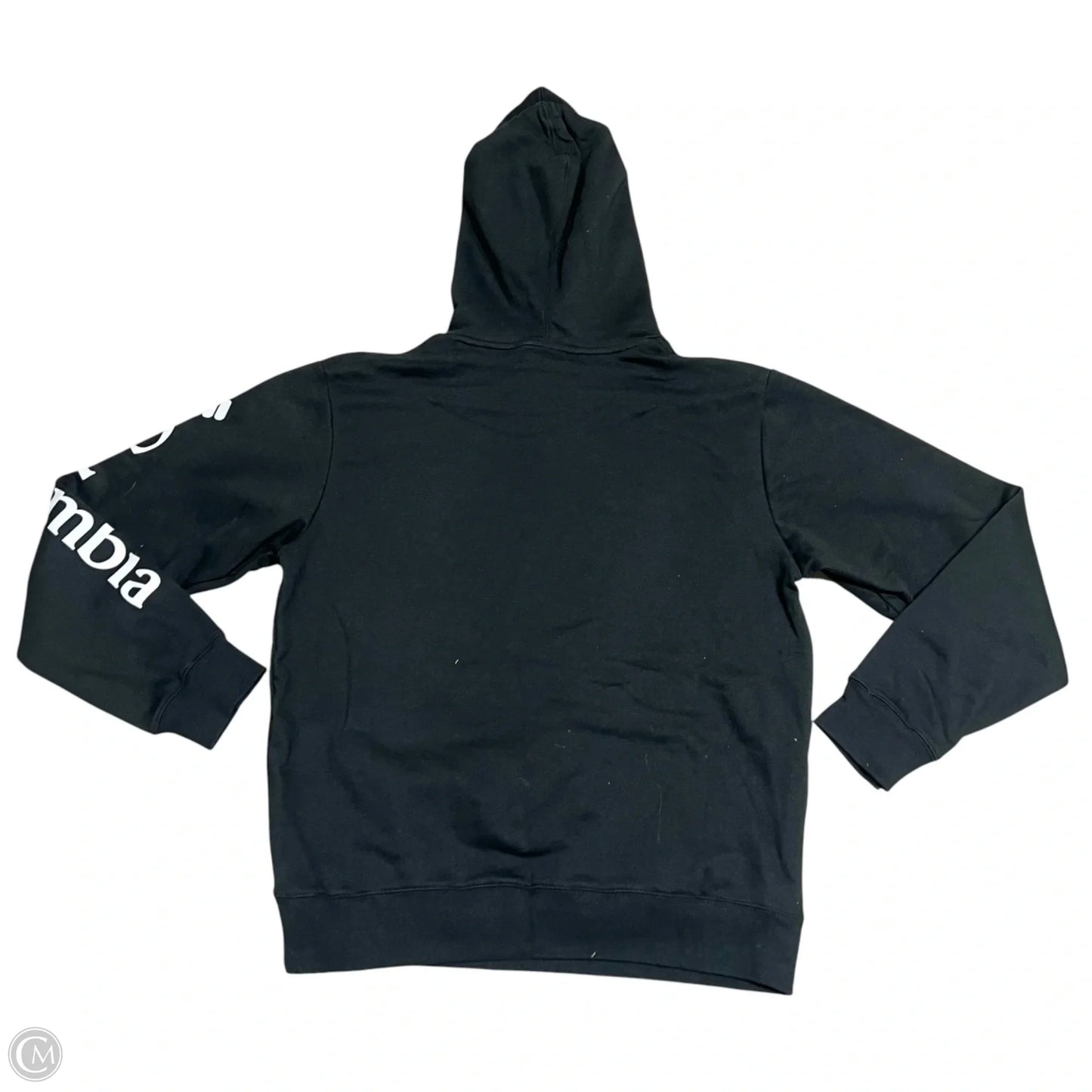 Sweatshirt Hoodie By Columbia In Black, Size: M