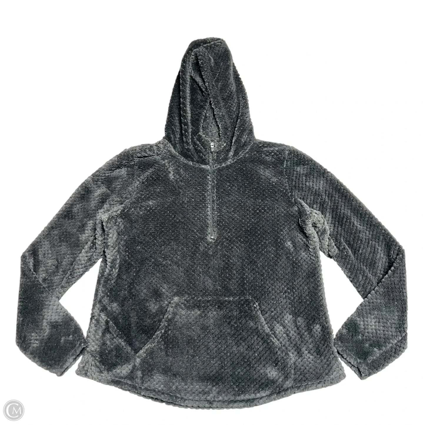 Sweatshirt Hoodie By Tek Gear In Grey, Size: L