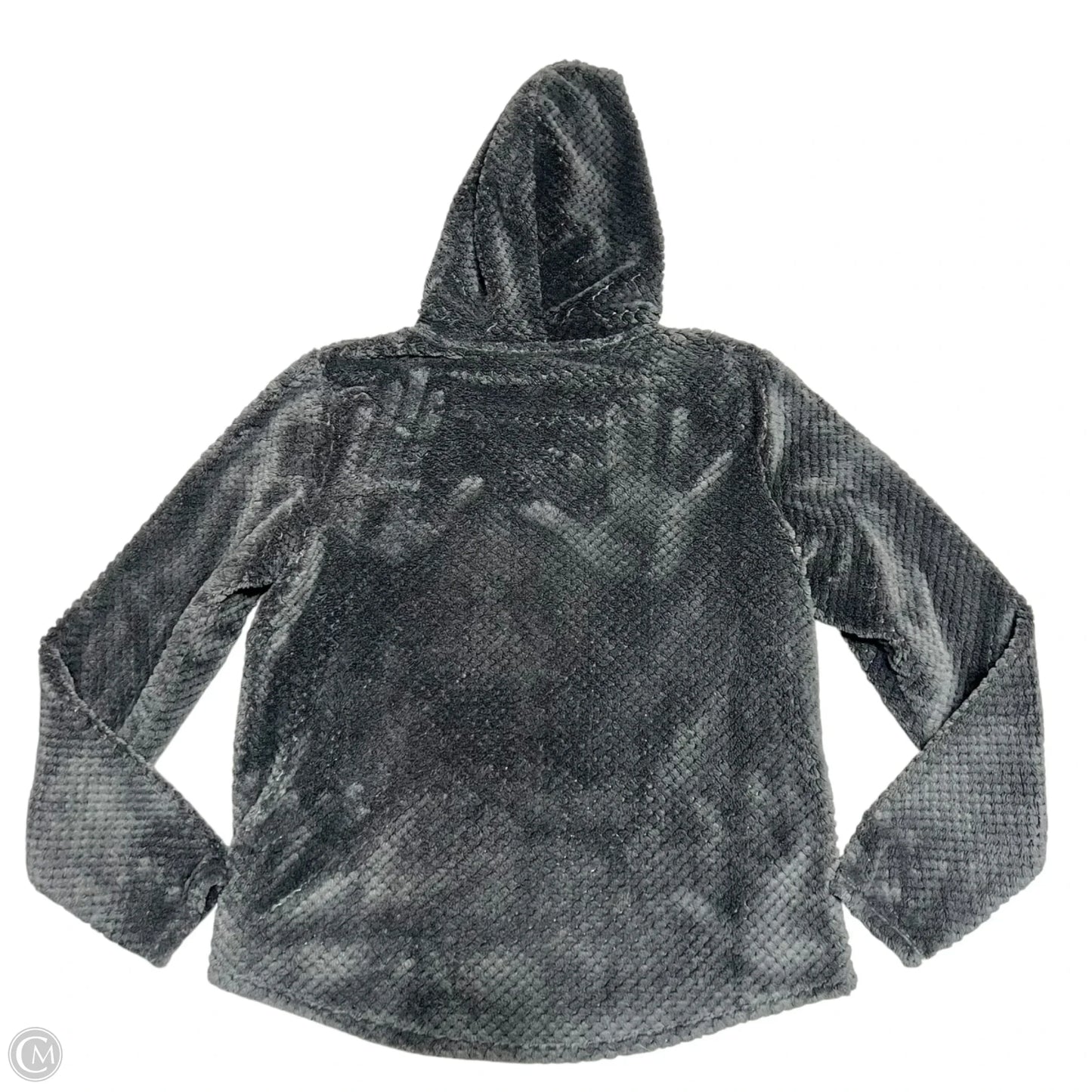 Sweatshirt Hoodie By Tek Gear In Grey, Size: L