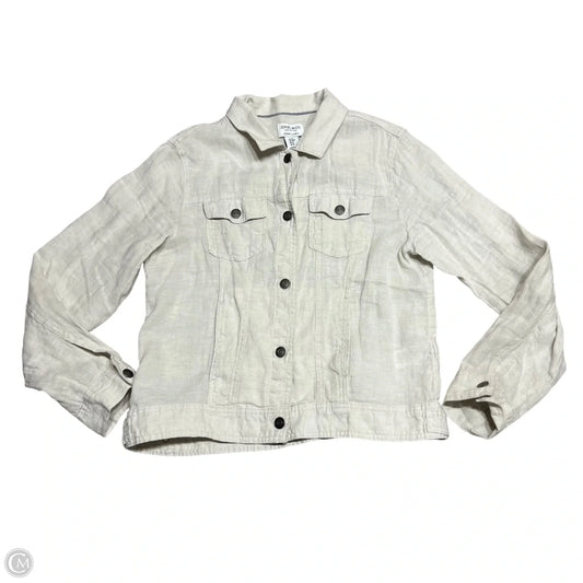 Jacket Other By Jones And Co In Cream, Size: M