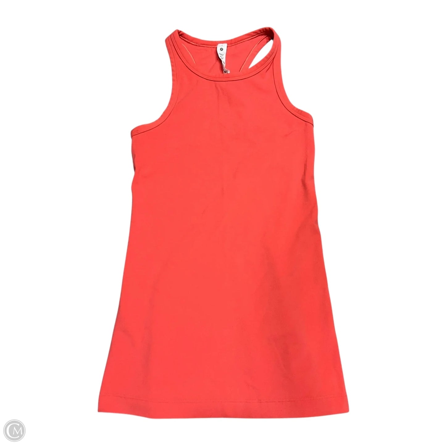 Athletic Tank Top By Lululemon In Coral, Size: Xs