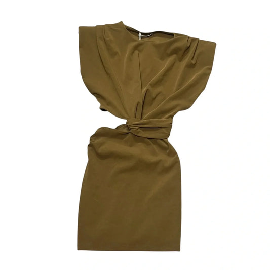 Dress Casual Short By Zara In Green, Size: M