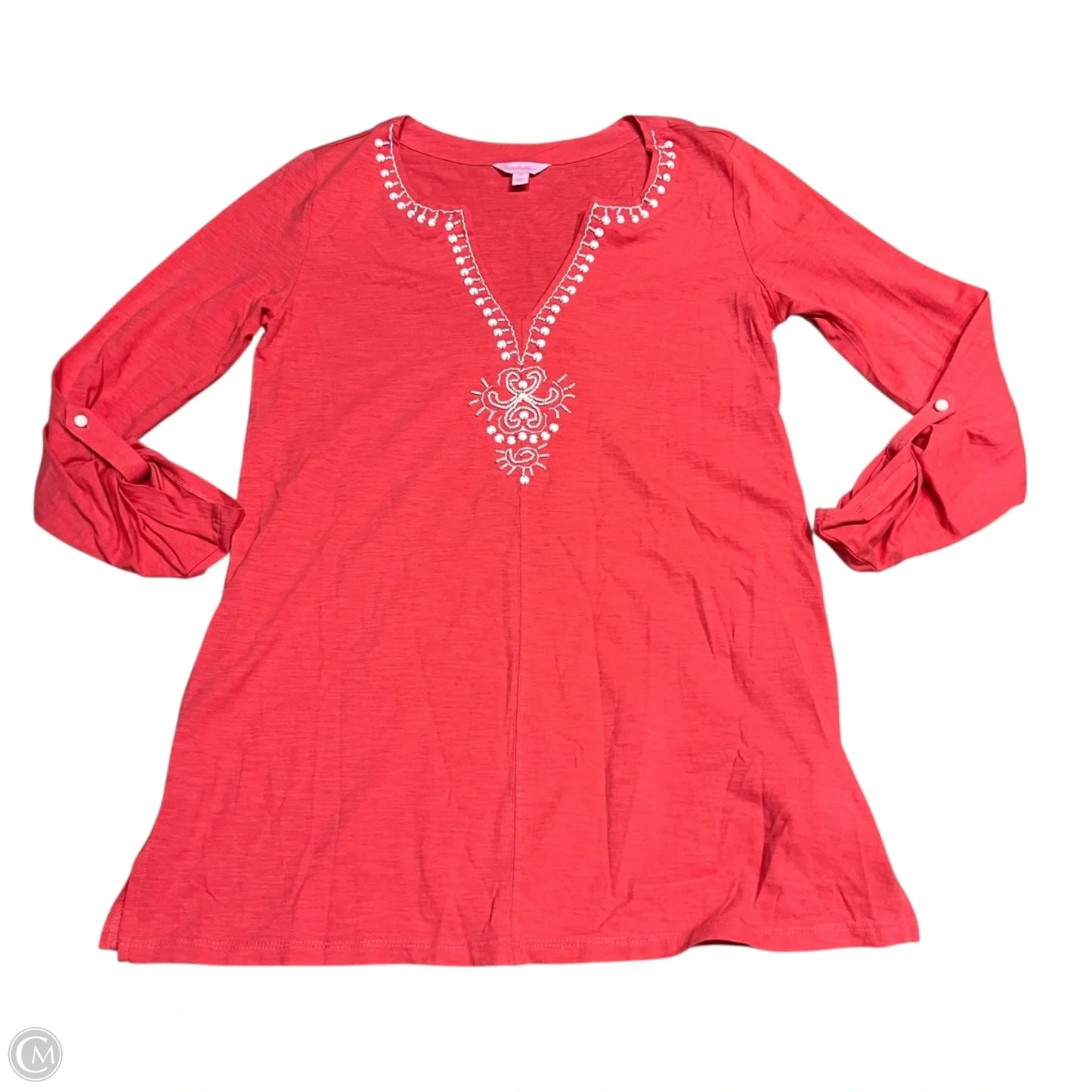 Tunic Designer By Lilly Pulitzer In Coral, Size: M