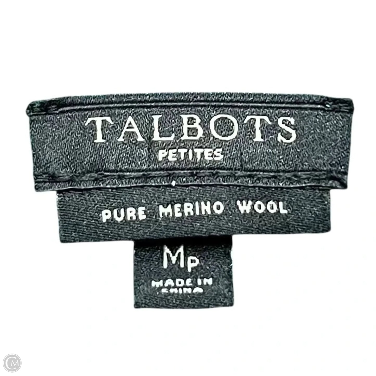 Sweater Cardigan By Talbots In Green, Size: Mp