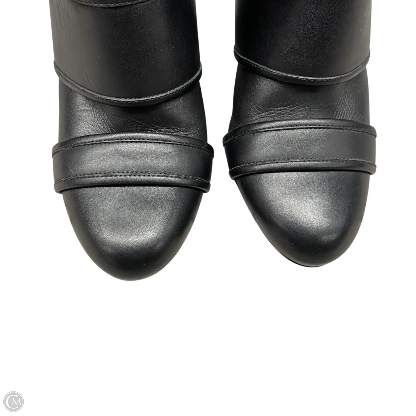 Boots Luxury Designer By Lanvin In Black, Size: 7