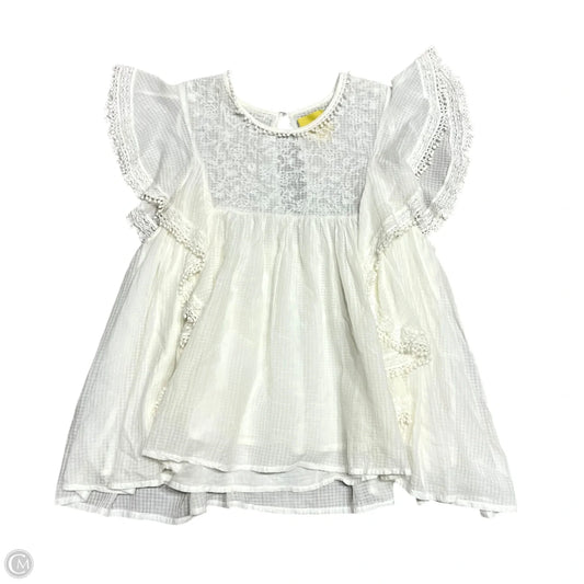 Top Sleeveless By Maeve In Cream, Size: M