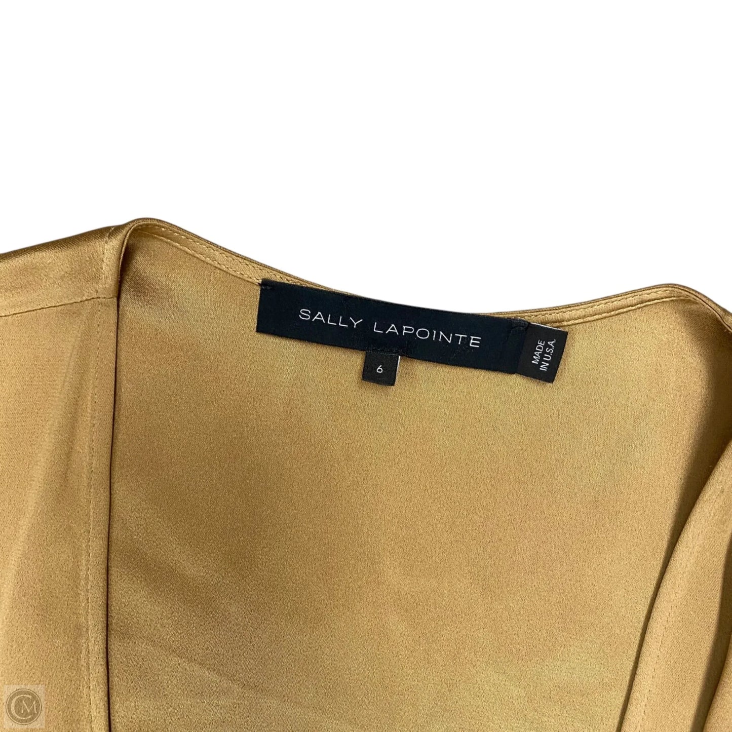 Dress Party Long By Sally Lapointe In Gold, Size: S