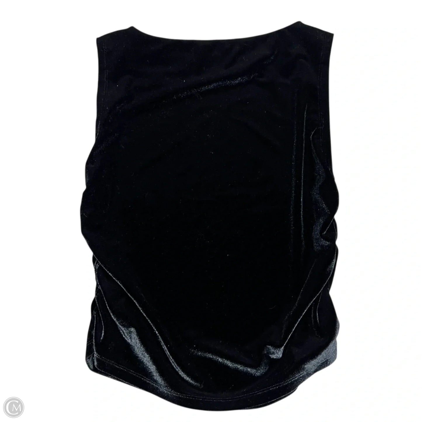 Top Sleeveless By Oak + Fort In Black, Size: L