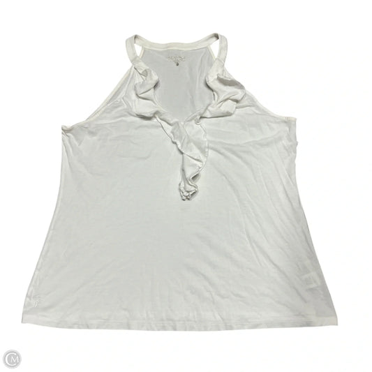 Top Sleeveless Designer By Lilly Pulitzer In Cream, Size: Xl