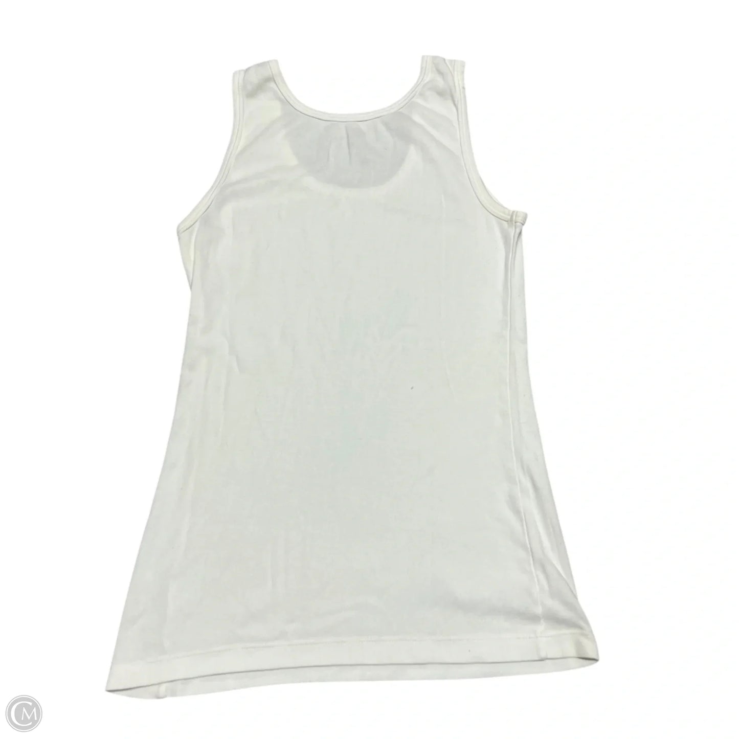Top Sleeveless Designer By Tory Burch In Cream, Size: S