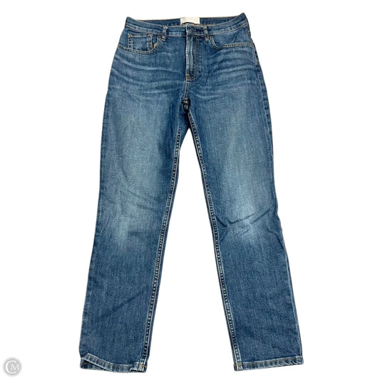Jeans Straight By Everlane In Blue Denim, Size: 6