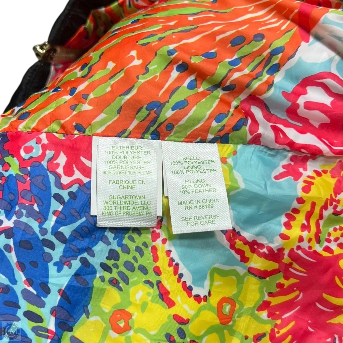 Vest Designer By Lilly Pulitzer In Black, Size: Xl