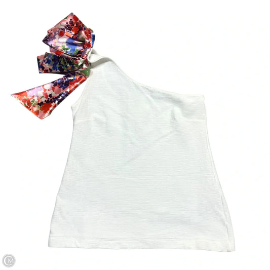 Top Sleeveless By Maeve In Cream, Size: M