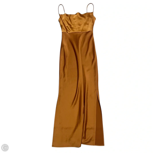 Dress Party Long By Bhldn In Orange, Size: Xs