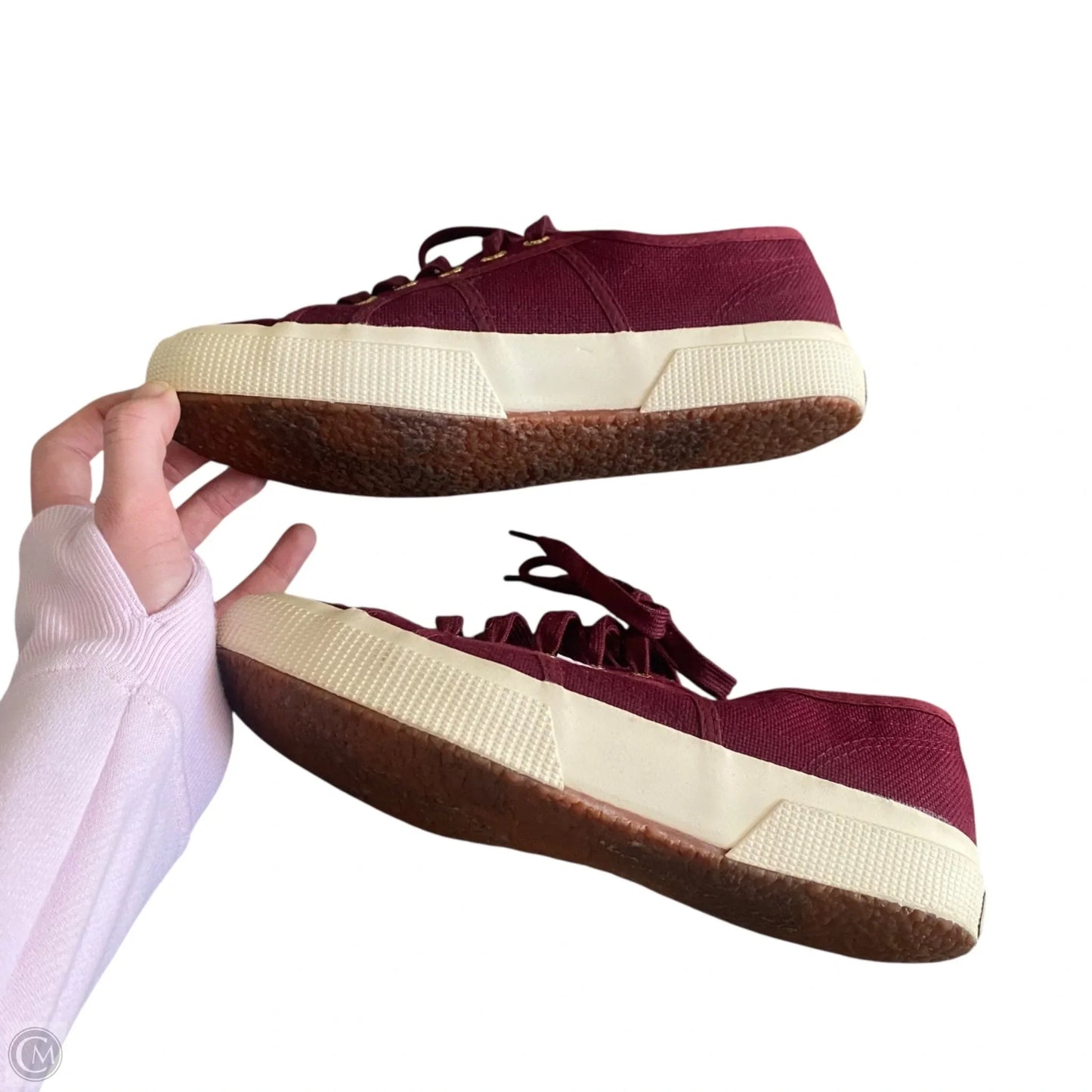 Shoes Sneakers By Superga In Red, Size: 7.5