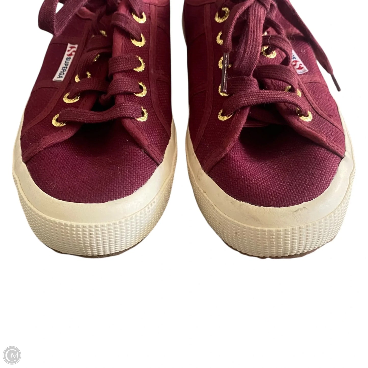 Shoes Sneakers By Superga In Red, Size: 7.5