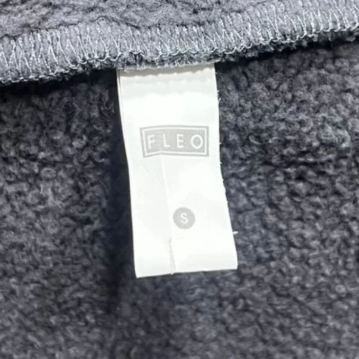 Athletic Sweatshirt Crewneck By Fleo In Grey, Size: S