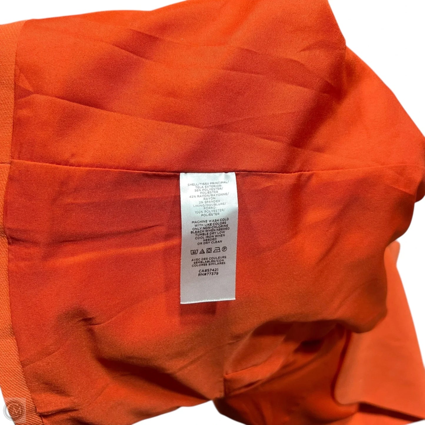 Blazer By Ann Taylor In Orange, Size: S