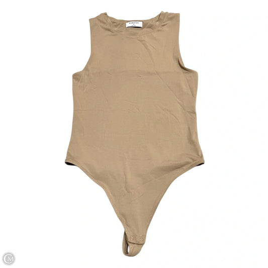 Bodysuit By Babaton In Tan, Size: M