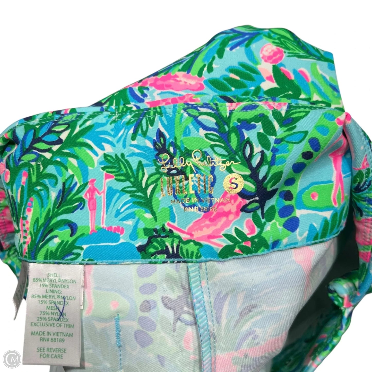 Pants Designer By Lilly Pulitzer In Blue & Green, Size: 4