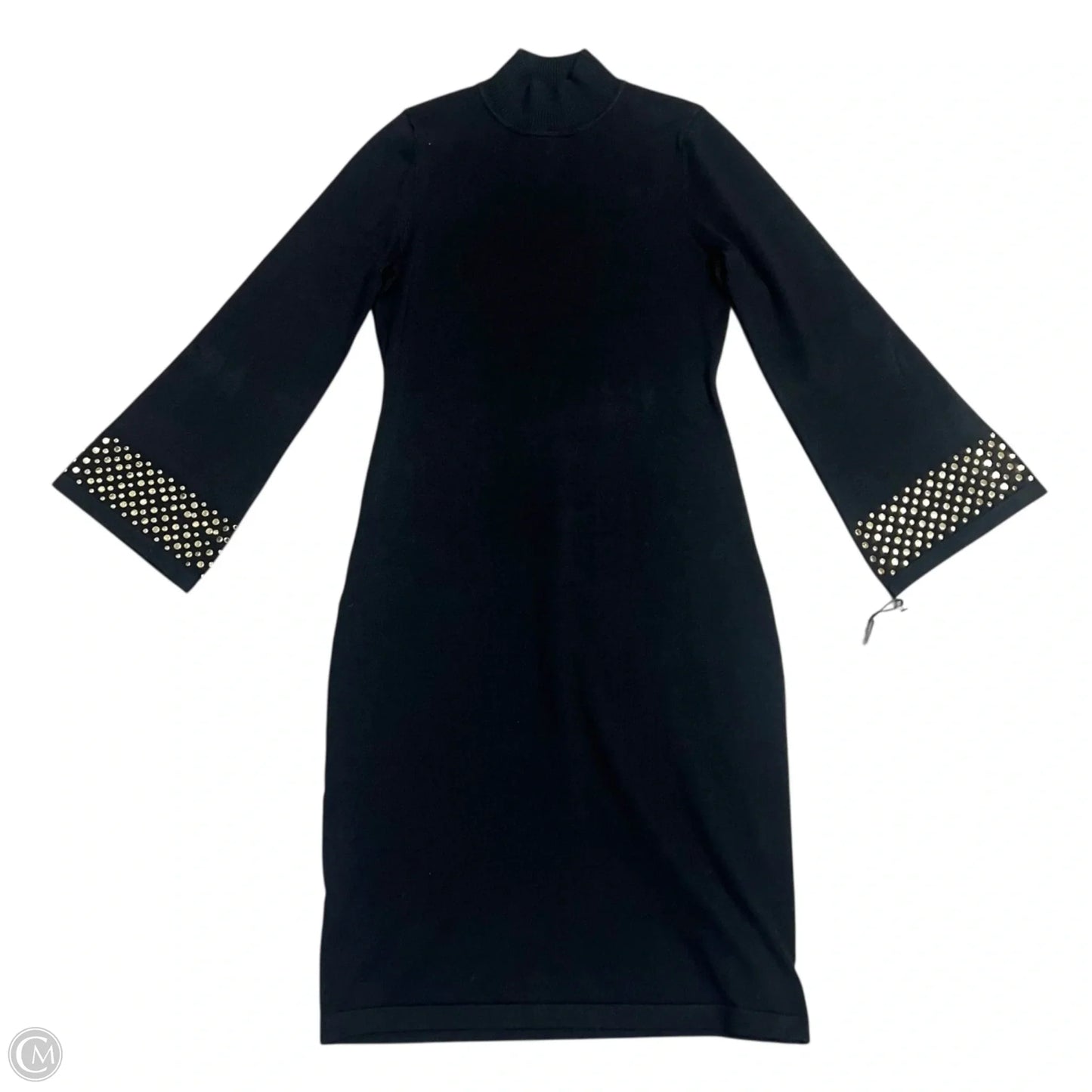 Dress Sweater By Calvin Klein In Black, Size: S