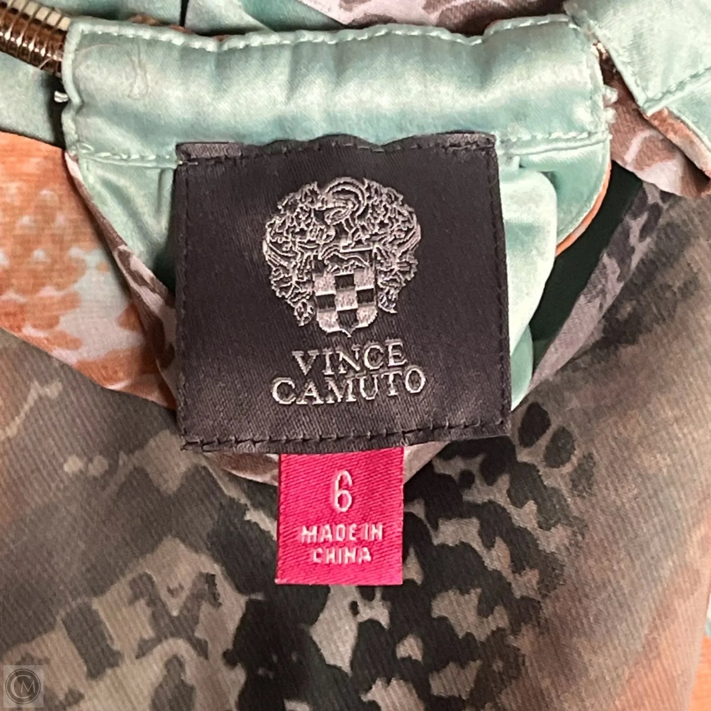 Dress Casual Maxi By Vince Camuto In Snakeskin Print, Size: S