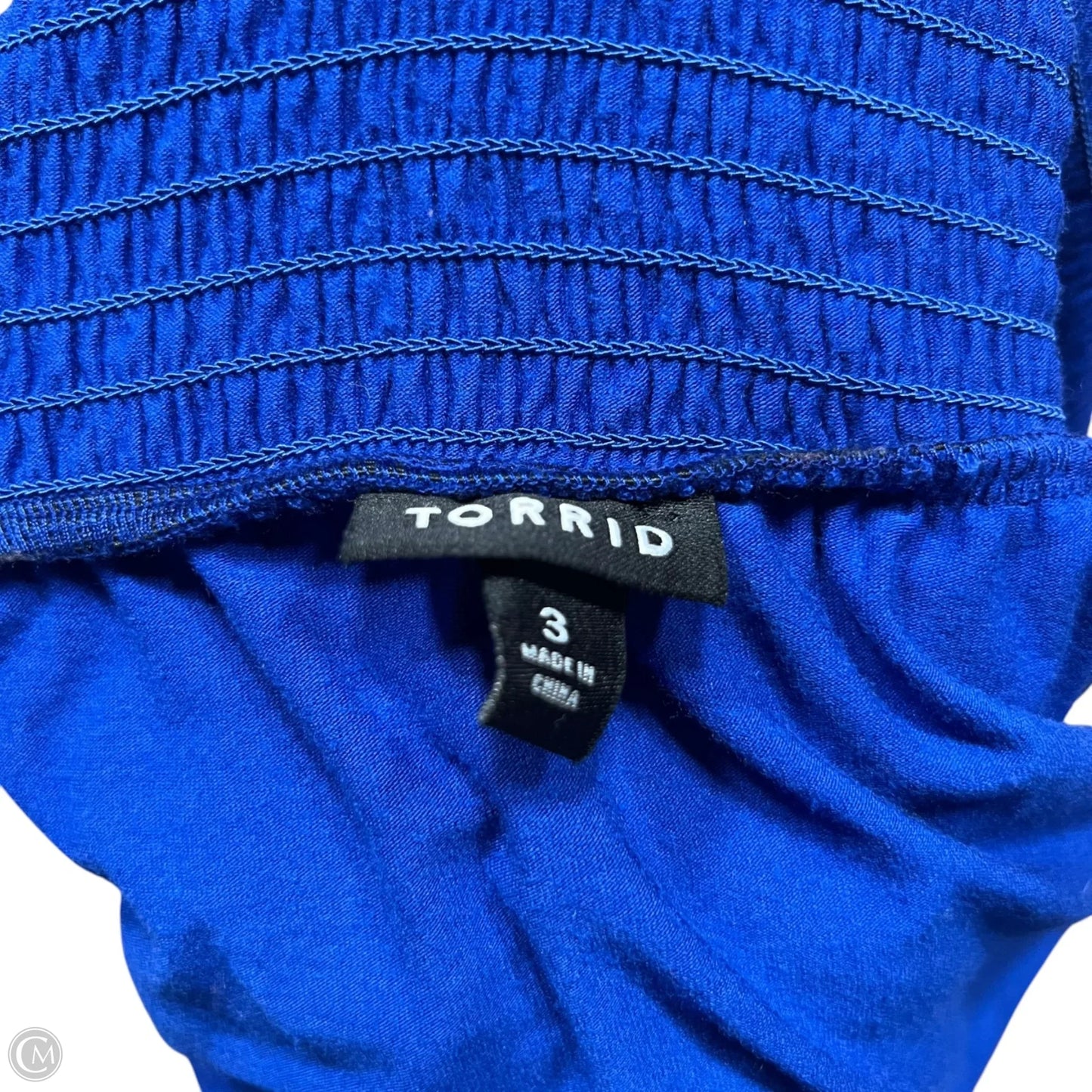 Dress Casual Maxi By Torrid In Blue, Size: 3x