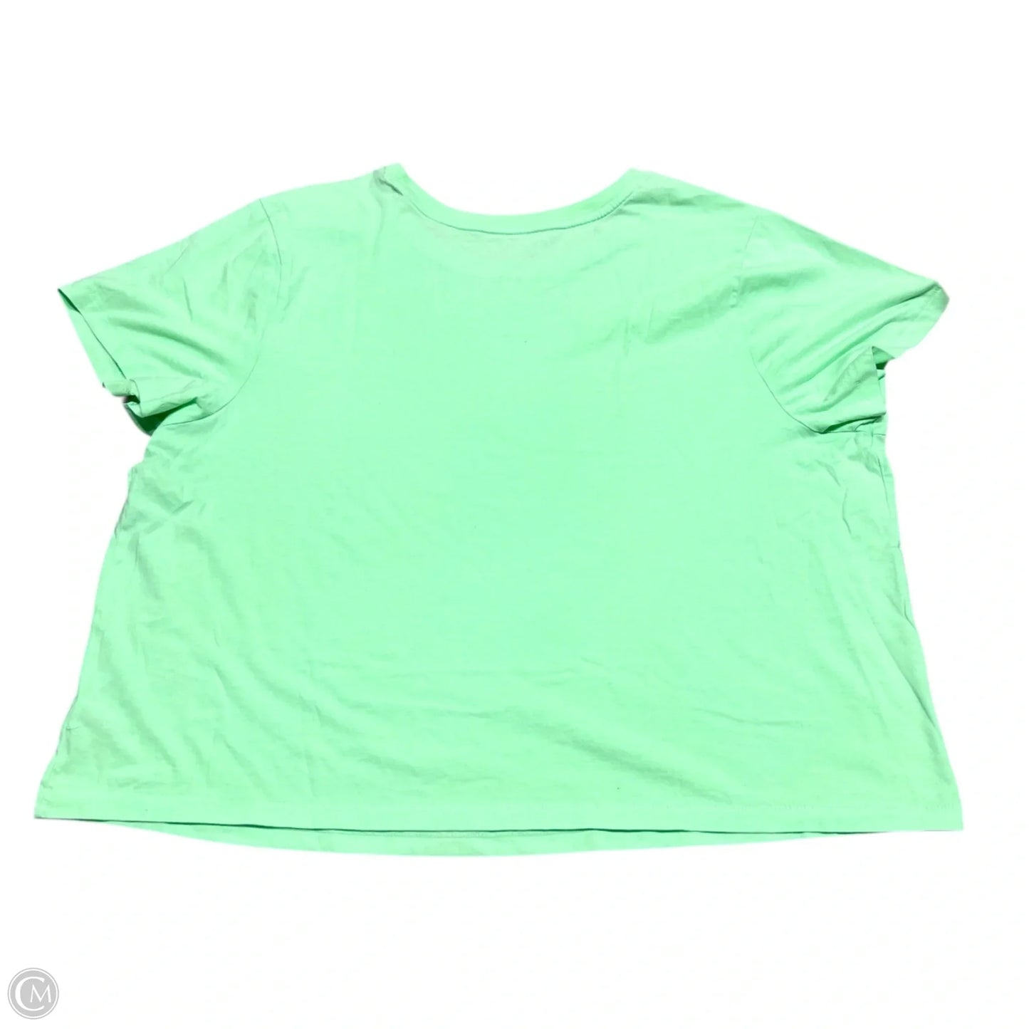 Top Short Sleeve Basic By Universal Thread In Green, Size: 2x