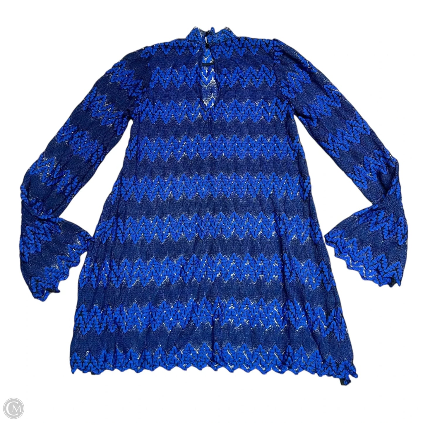 Dress Casual Short By Free People In Black & Blue, Size: S
