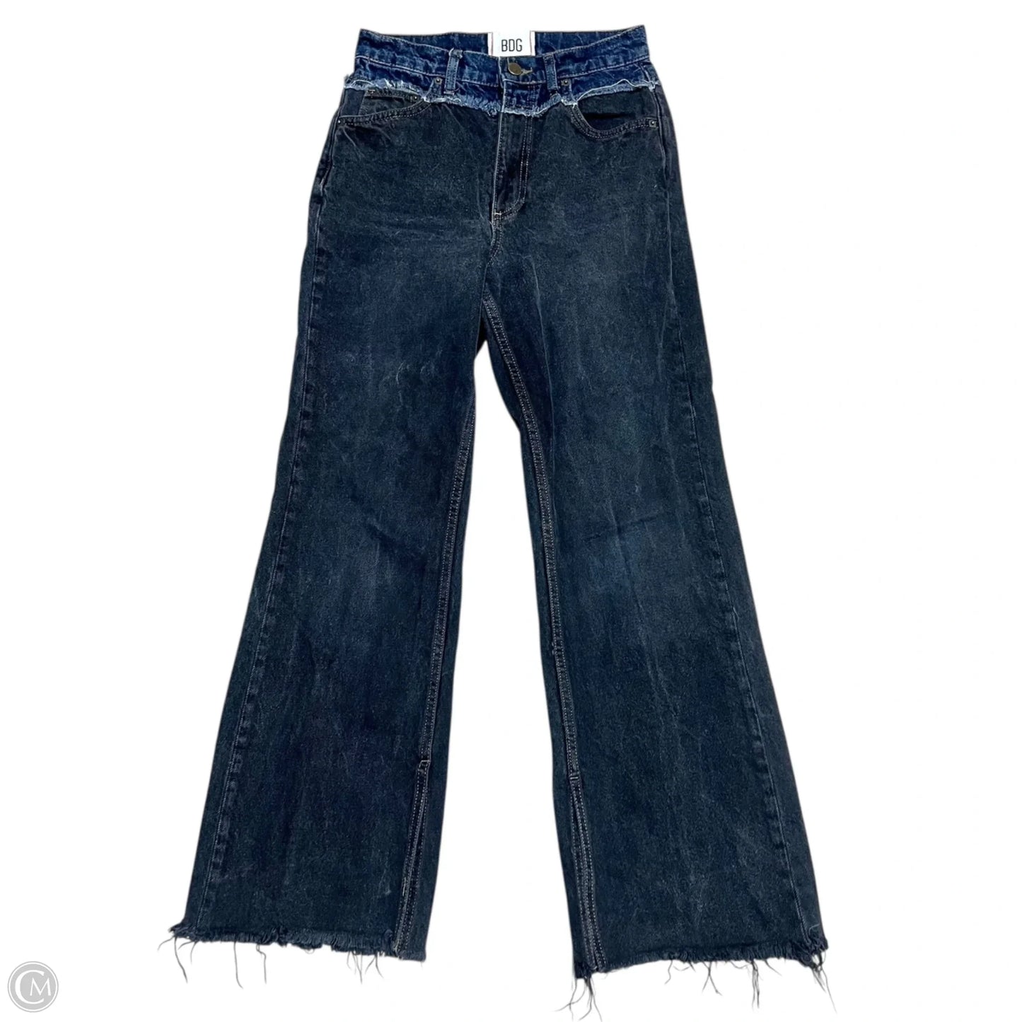 Jeans Wide Leg By Bdg In Grey Denim, Size: 2