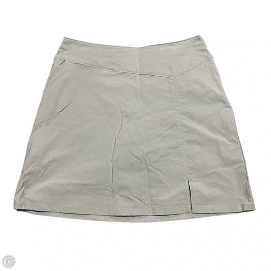 Athletic Skort By Patagonia In Taupe, Size: 10
