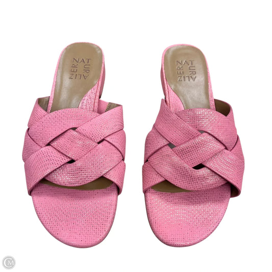 Sandals Flats By Naturalizer In Pink, Size: 8