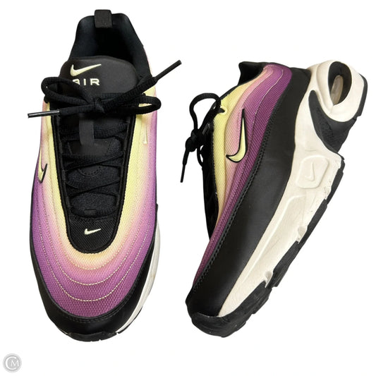 Shoes Athletic By Nike In Black & Purple, Size: 10