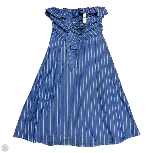 Dress Casual Maxi By Anthropologie In Blue, Size: L