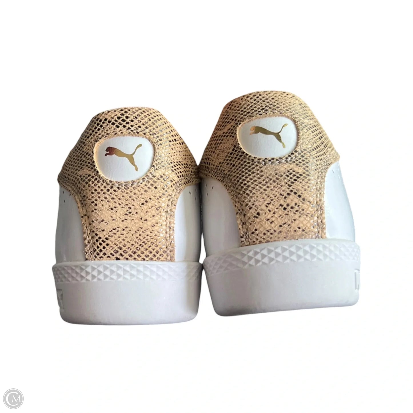 Shoes Sneakers By Puma In Cream & White, Size: 9