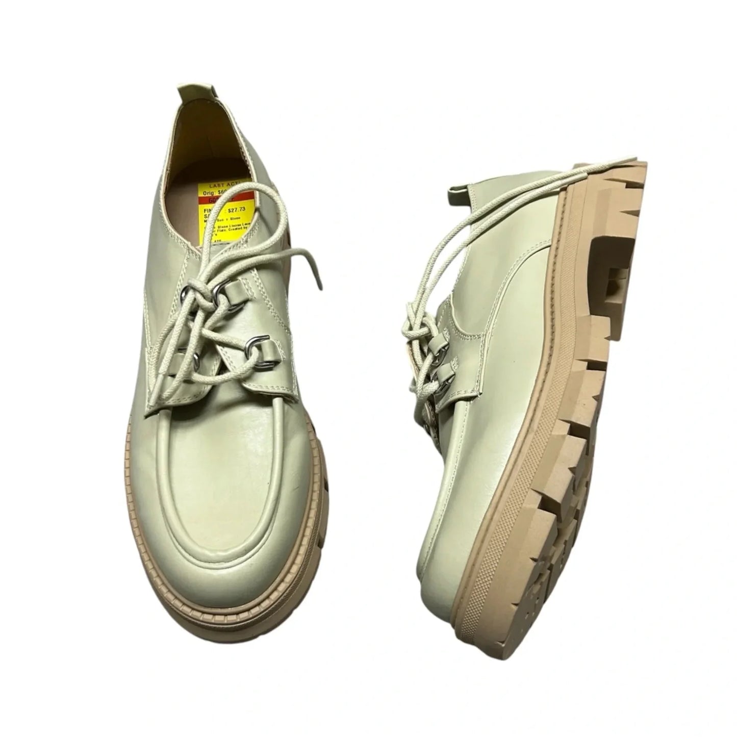 Shoes Heels Platform By Sun & Stone In Cream, Size: 9