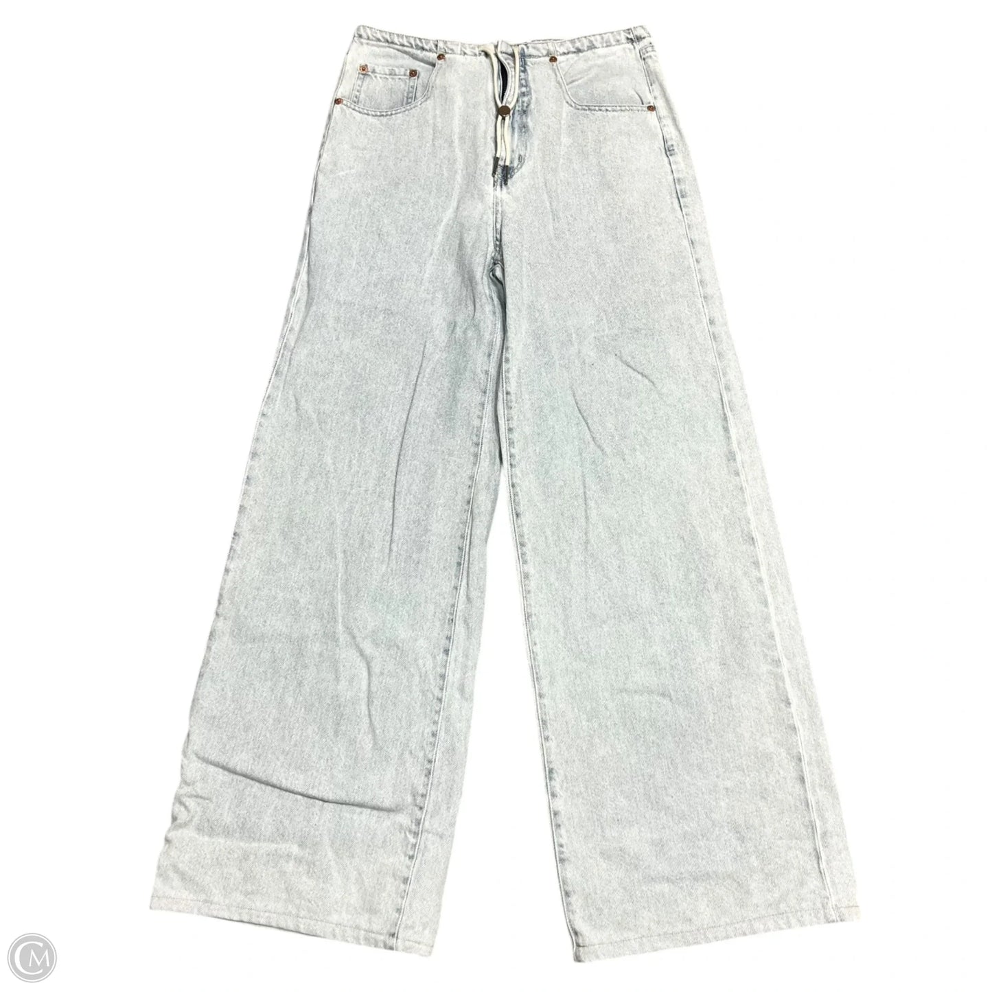 Jeans Wide Leg By Daze In Blue Denim, Size: 2