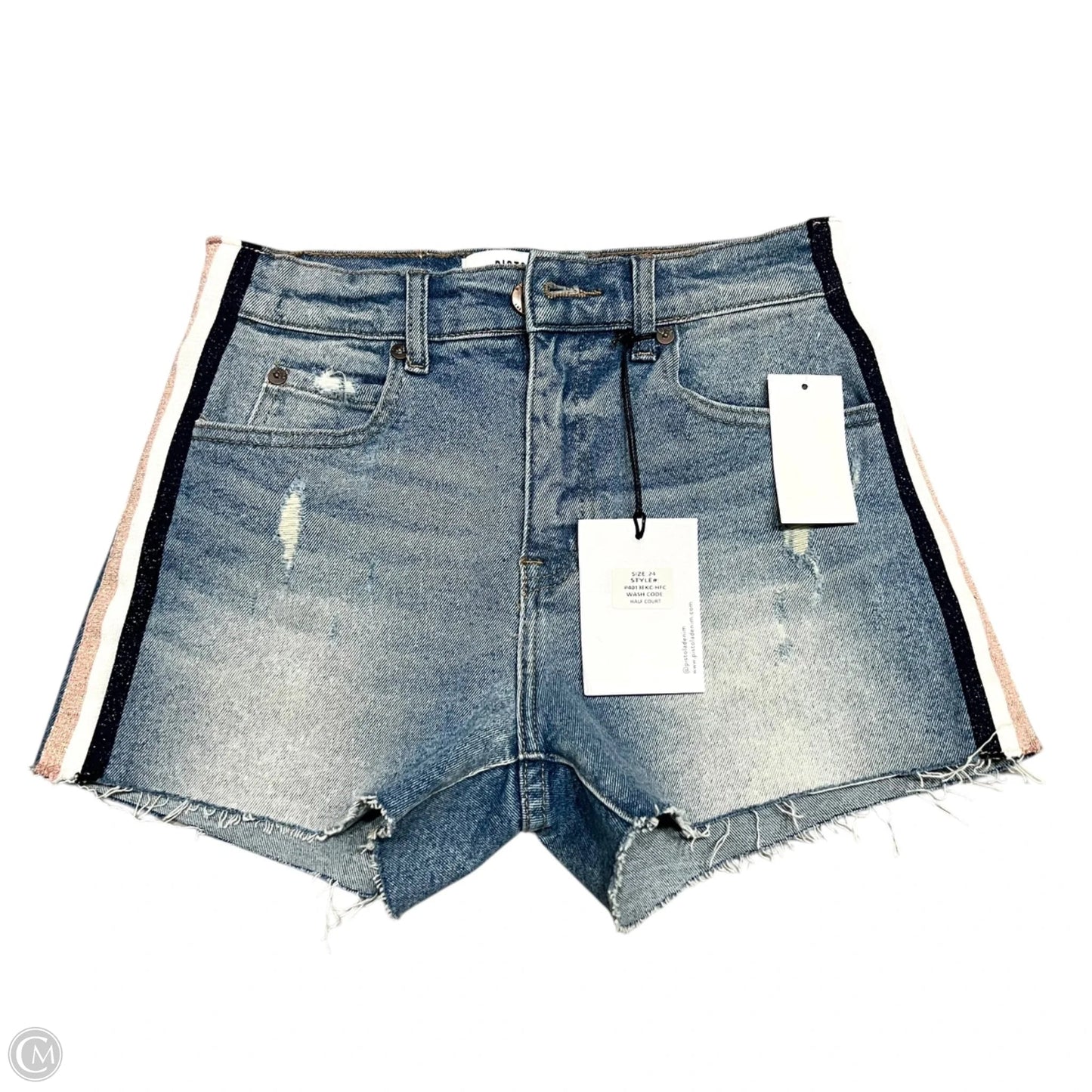 Shorts By Pistola In Blue Denim, Size: 0