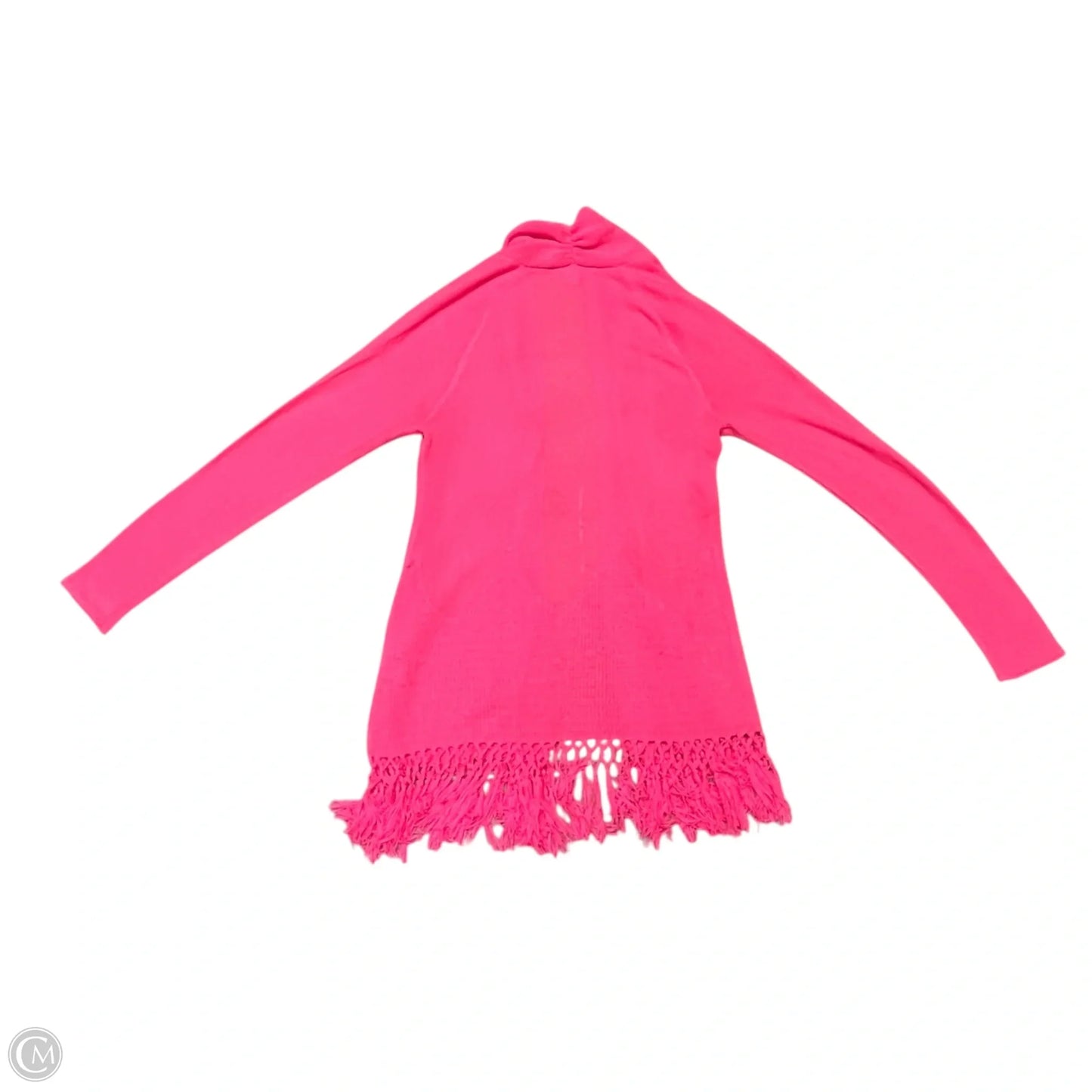 Sweater Cardigan Designer By Lilly Pulitzer In Pink, Size: M
