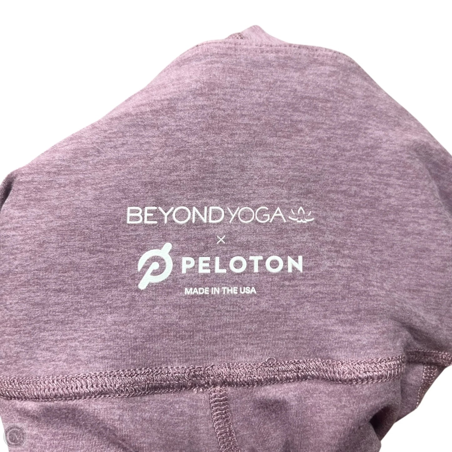 Athletic Leggings By Beyond Yoga In Purple, Size: 4