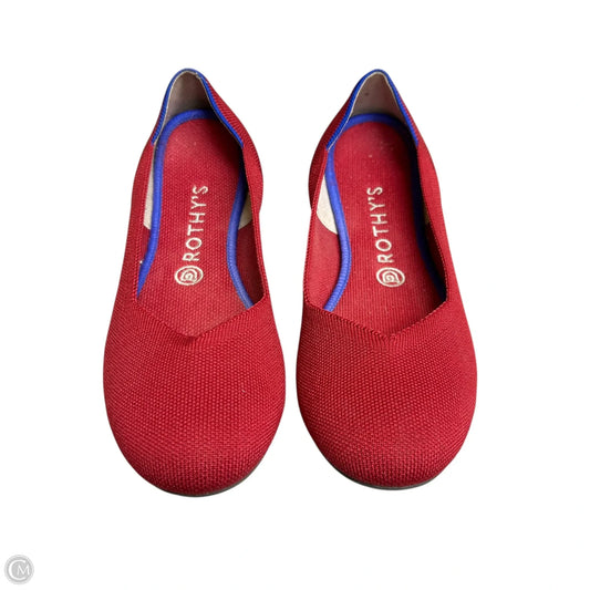 Shoes Flats By Rothys In Red, Size: 9