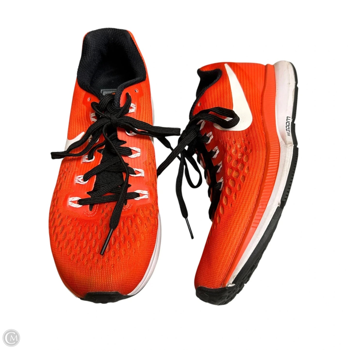 Shoes Athletic By Nike In Black & Orange, Size: 6.5