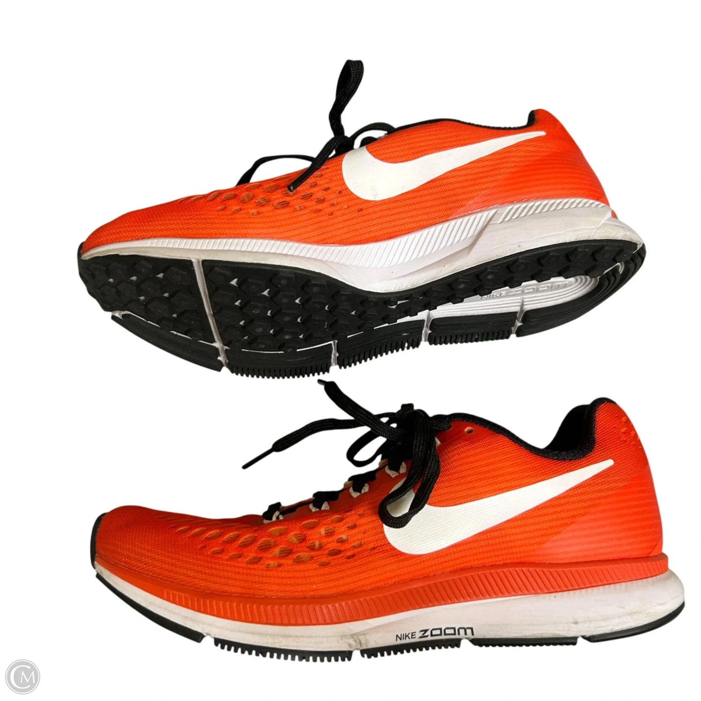 Shoes Athletic By Nike In Black & Orange, Size: 6.5