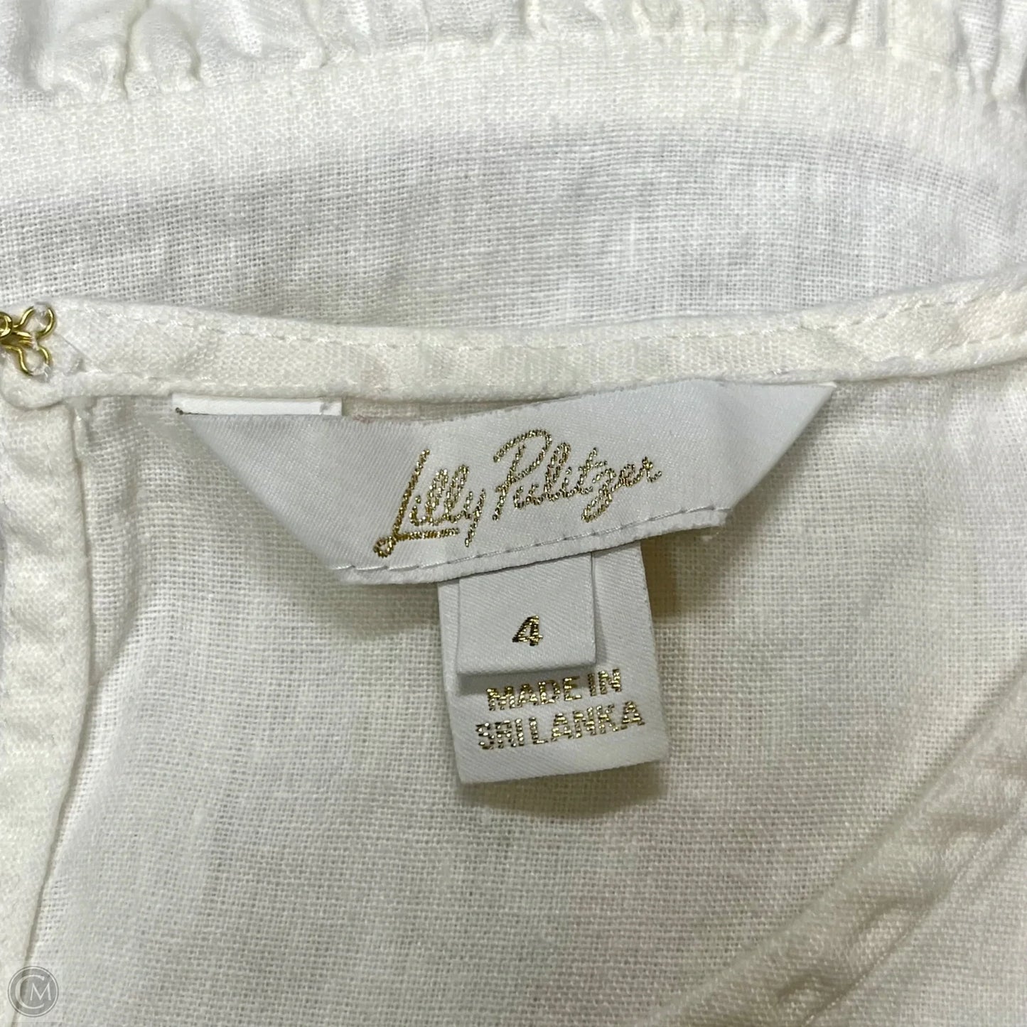 Dress Designer By Lilly Pulitzer In Cream, Size: S