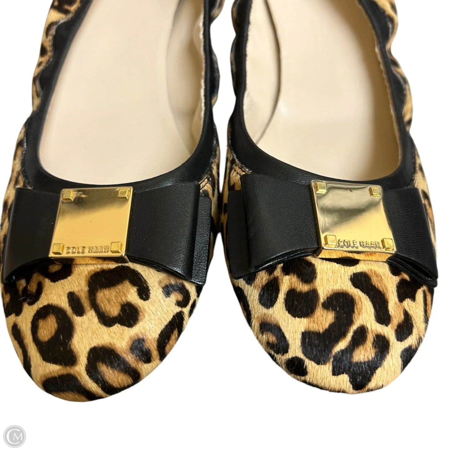 Shoes Flats By Cole-haan In Leopard Print, Size: 7